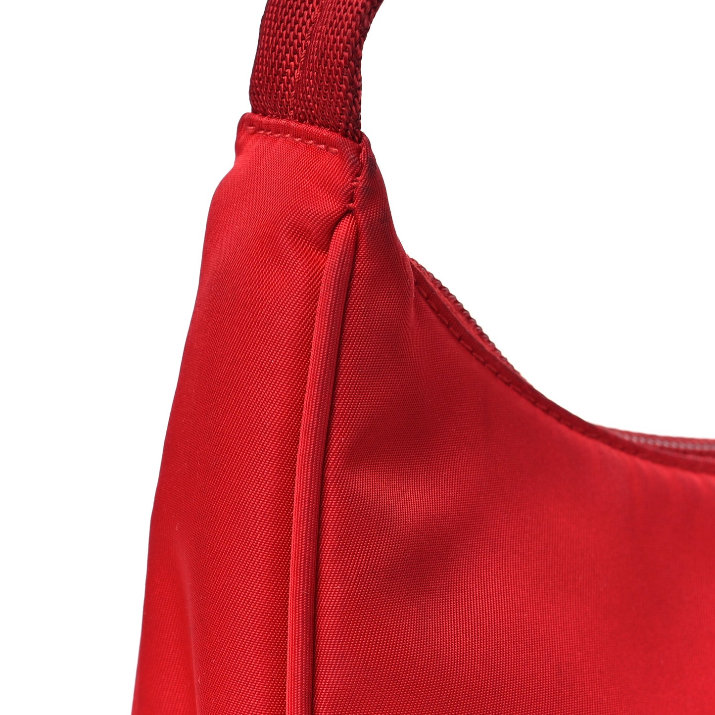 Tessuto Nylon Mini Re-Edition 2000 Bag Rosso