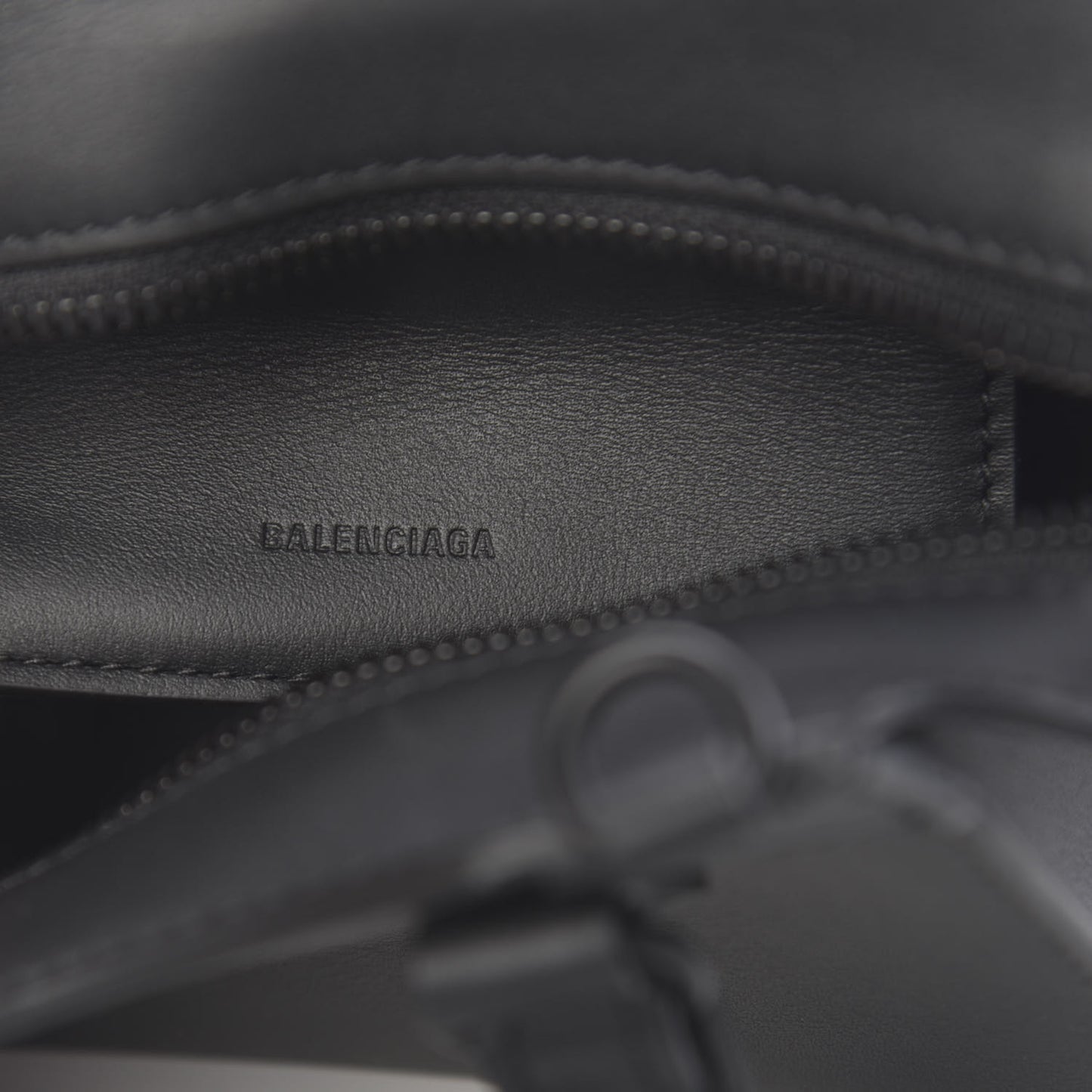 Smooth Calfskin Neo Classic Black Hardware Nano City Crossbody Black