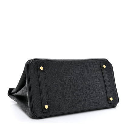 Hermes Togo BIRKIN 30 Black 4 of 15