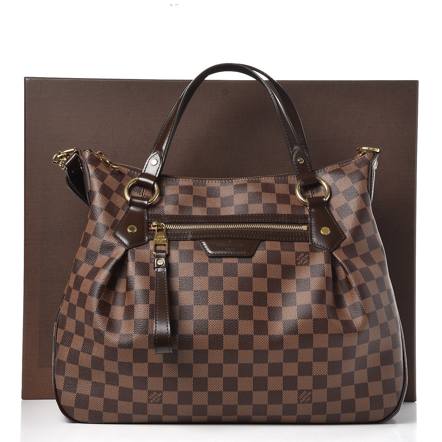 Louis Vuitton Damier Ebene Evora MM 14 of 14