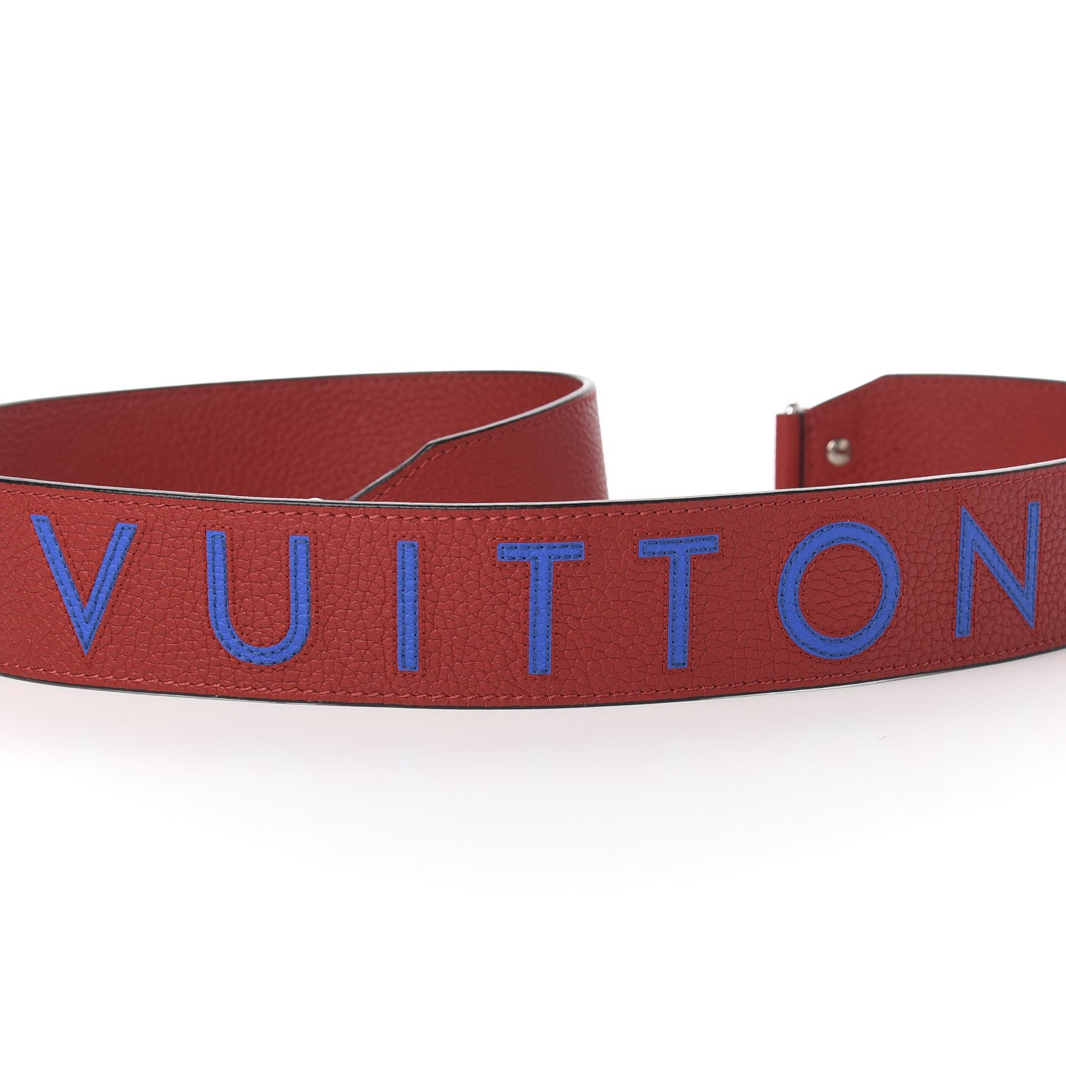 Louis Vuitton Taurillon Bandouliere Shoulder Strap Rouge 3 of 4