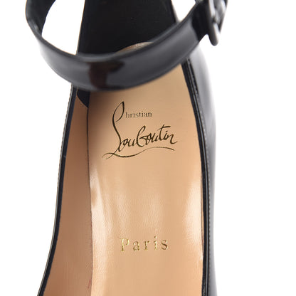 Christian Louboutin Patent Soval 85 Pumps 35 Black 6 of 8