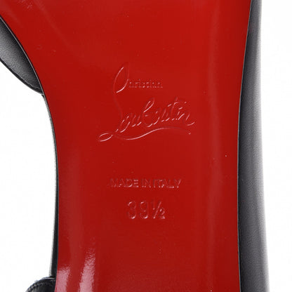 Christian Louboutin Nappa Farfaclou Spike Flats 39.5 Black 6 of 8