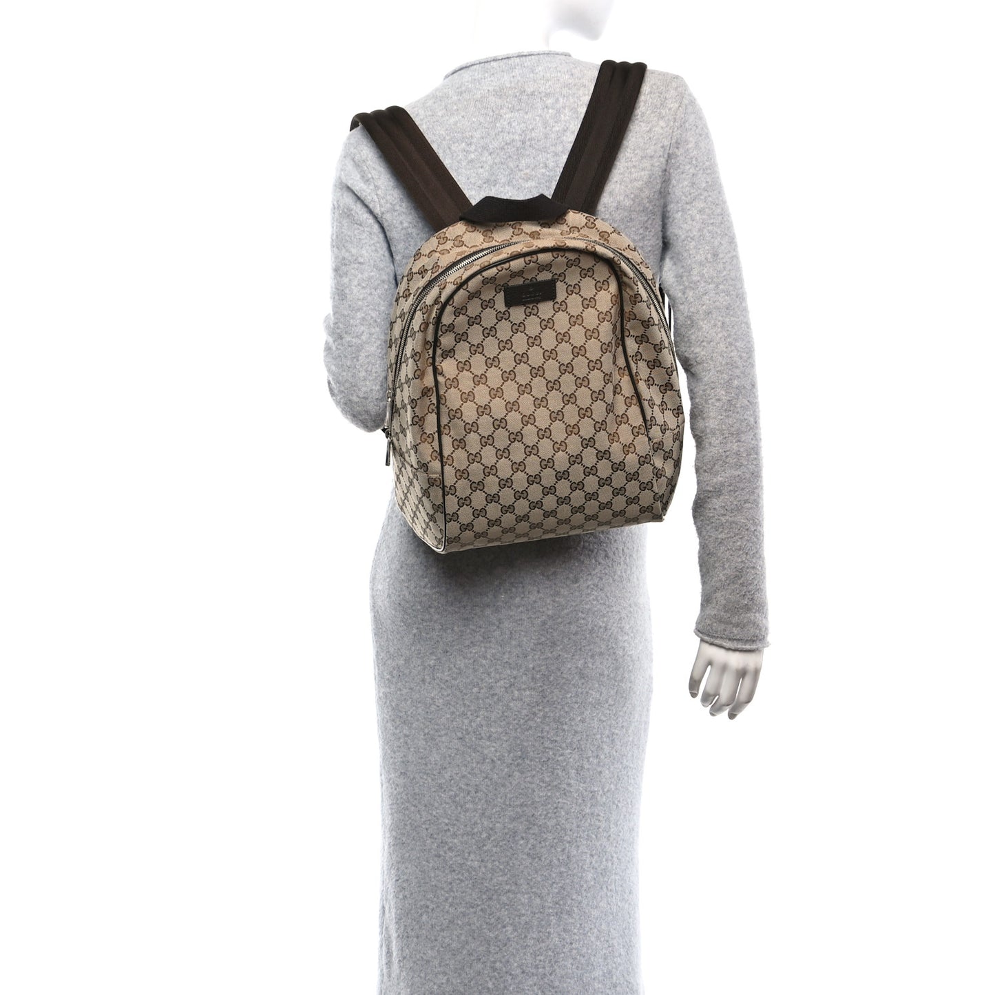 Monogram Travel Backpack Dark Brown