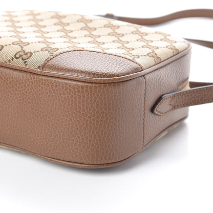 Gucci Monogram Mini Bree Messenger Bag Beige Tabacco 9 of 9