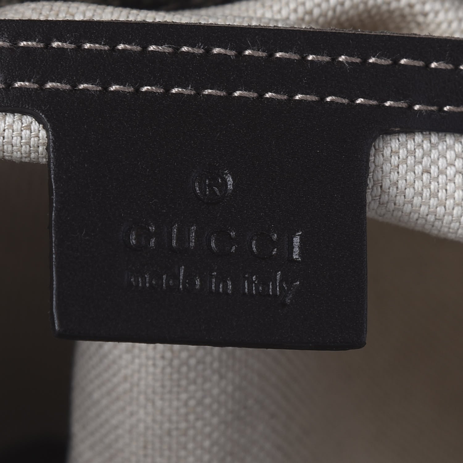 Gucci GG Supreme Monogram Small Joy Tote Dark Brown 8 of 9