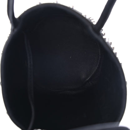 Alexander Wang Suede Studded Mini Roxy Bucket Bag Black 4 of 4