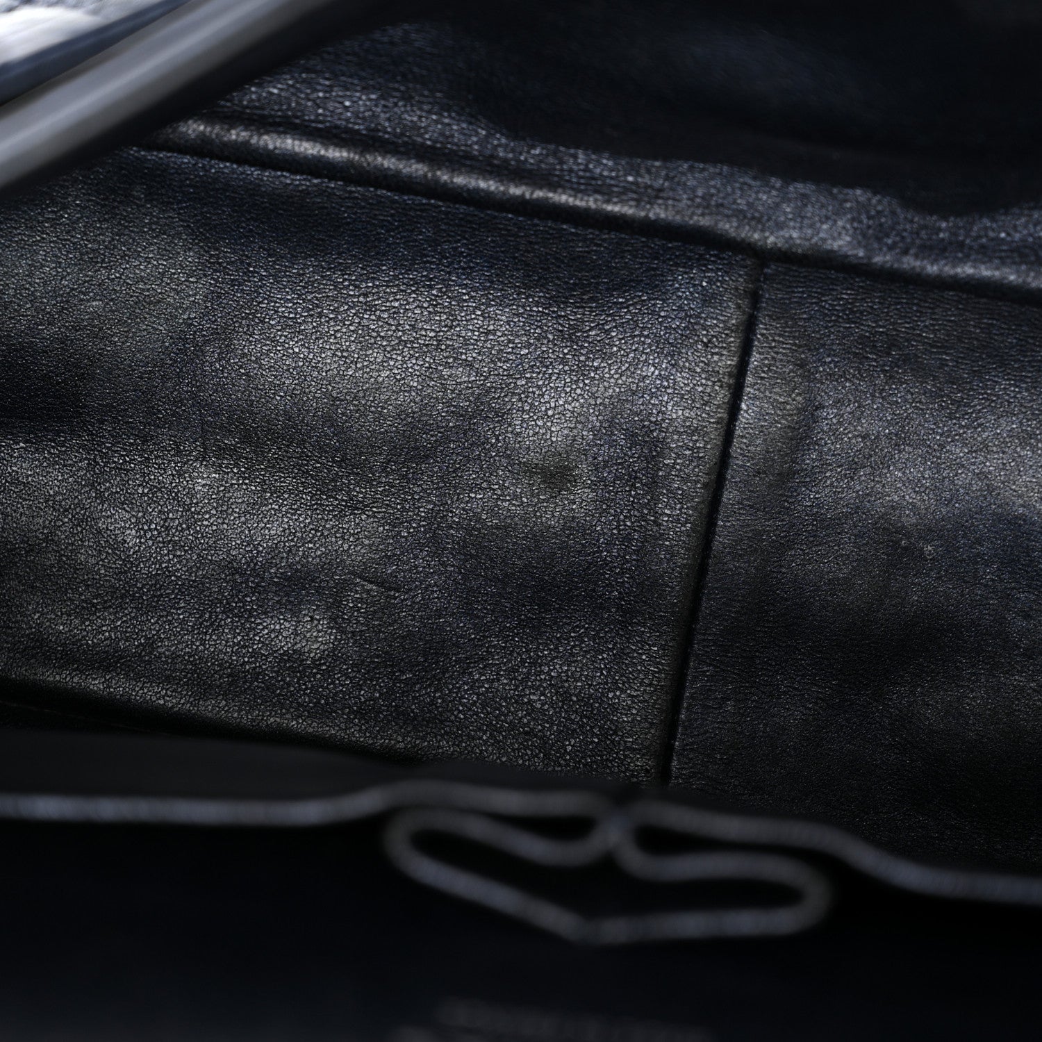 Chanel Metallic Aged Calfskin Quilted 2.55 Reissue 227 Flap Blue 11 of 14
