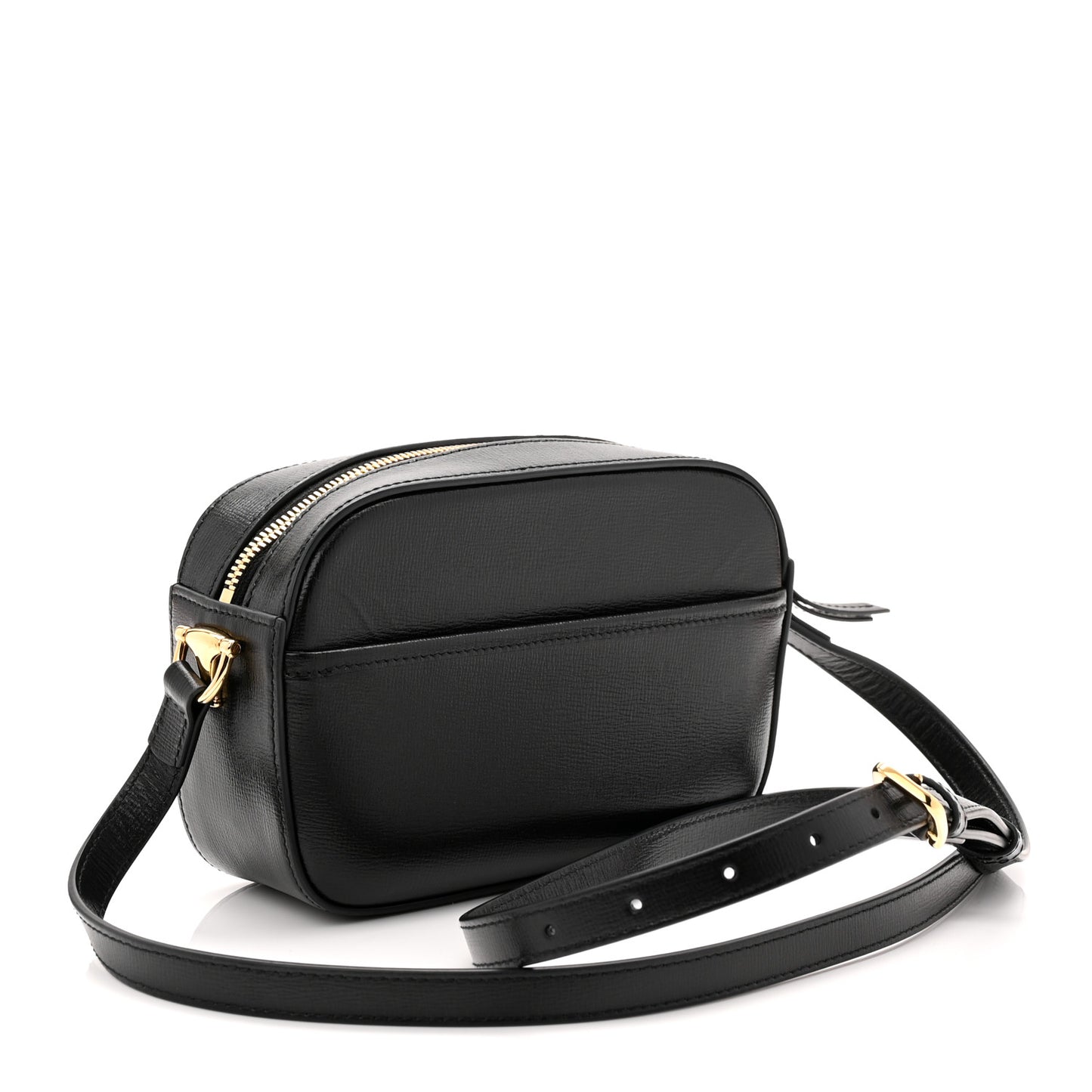 Calfskin Mini Horsebit 1955 Camera Shoulder Bag  Black