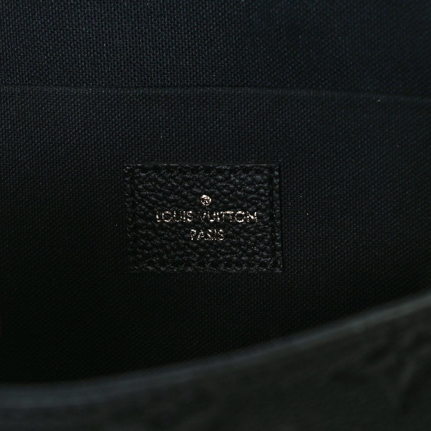 Empreinte Pochette Felicie Chain Wallet Black