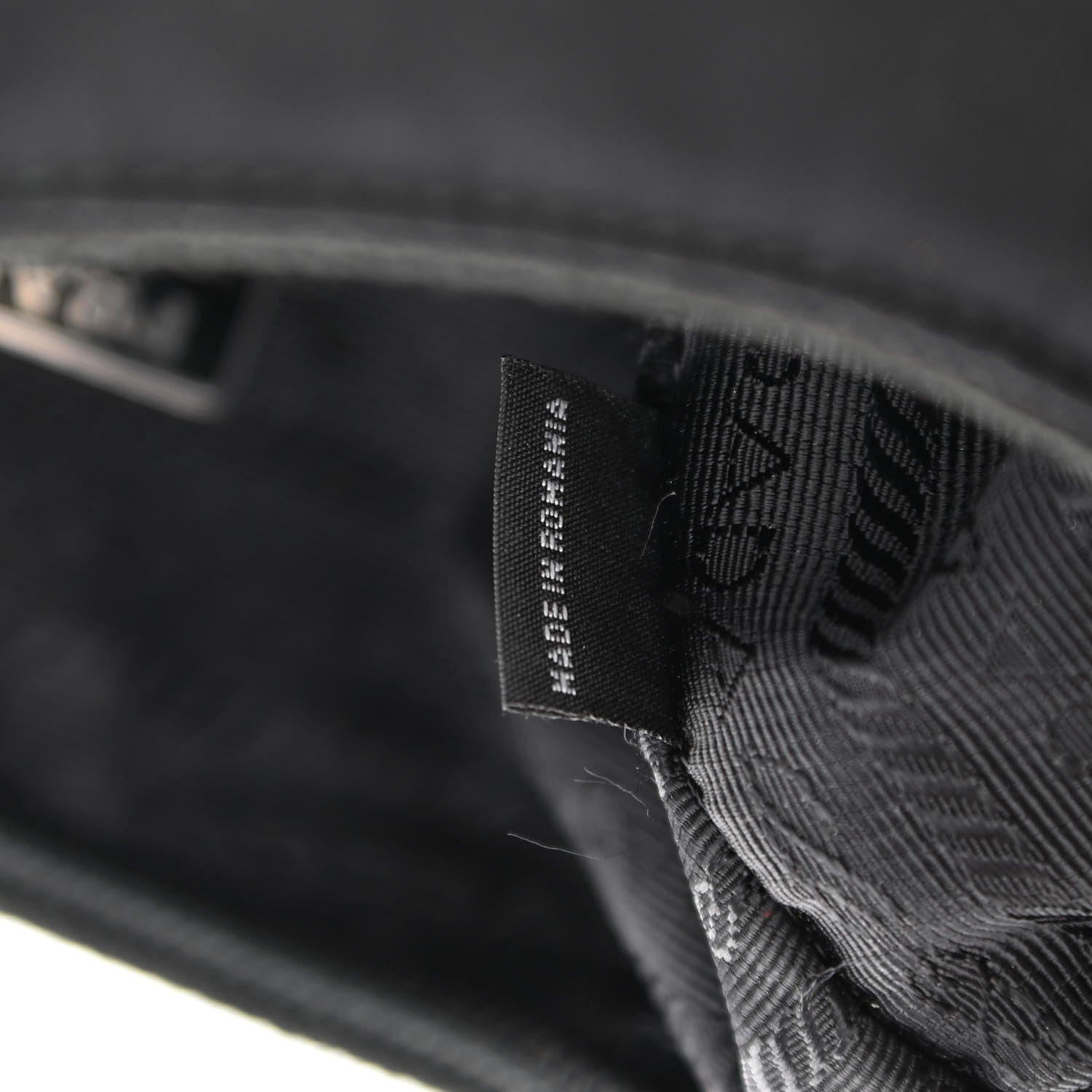 Prada Tessuto Nylon Mini Re-Edition 2000 Bag Black 7 of 11