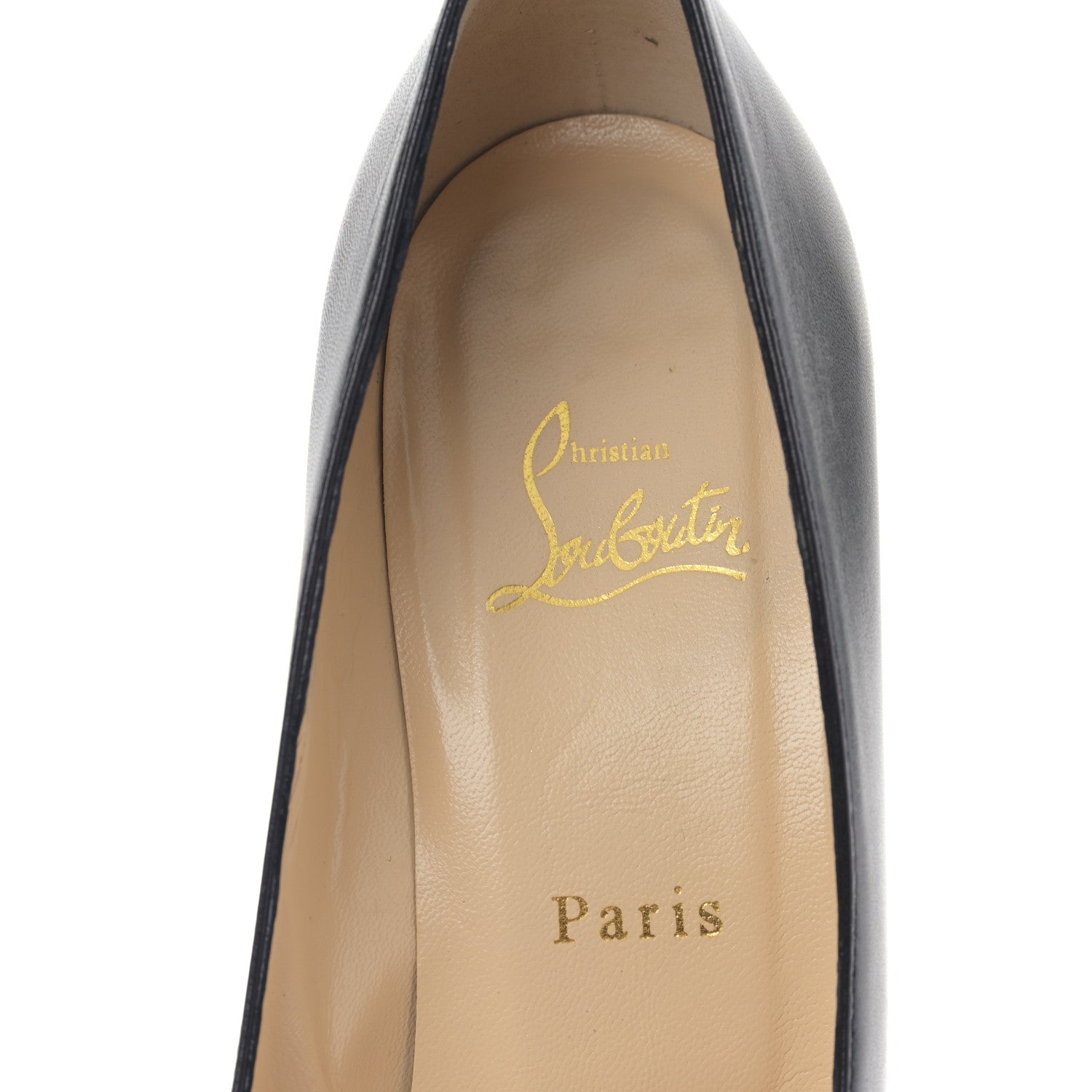 Christian Louboutin Kid Simple 100 Pumps 39.5 Black 7 of 8