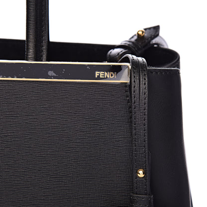 Fendi Vitello Elite Regular 2Jours Tote Black 13 of 13