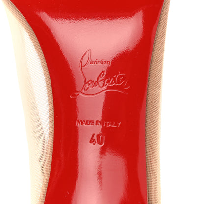 Christian Louboutin Veau Velours Rete Galativi 70 Pumps 40 Courtisane 6 of 7