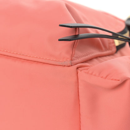 Burberry Nylon Medium Rucksack Backpack Bright Coral Pink 10 of 13