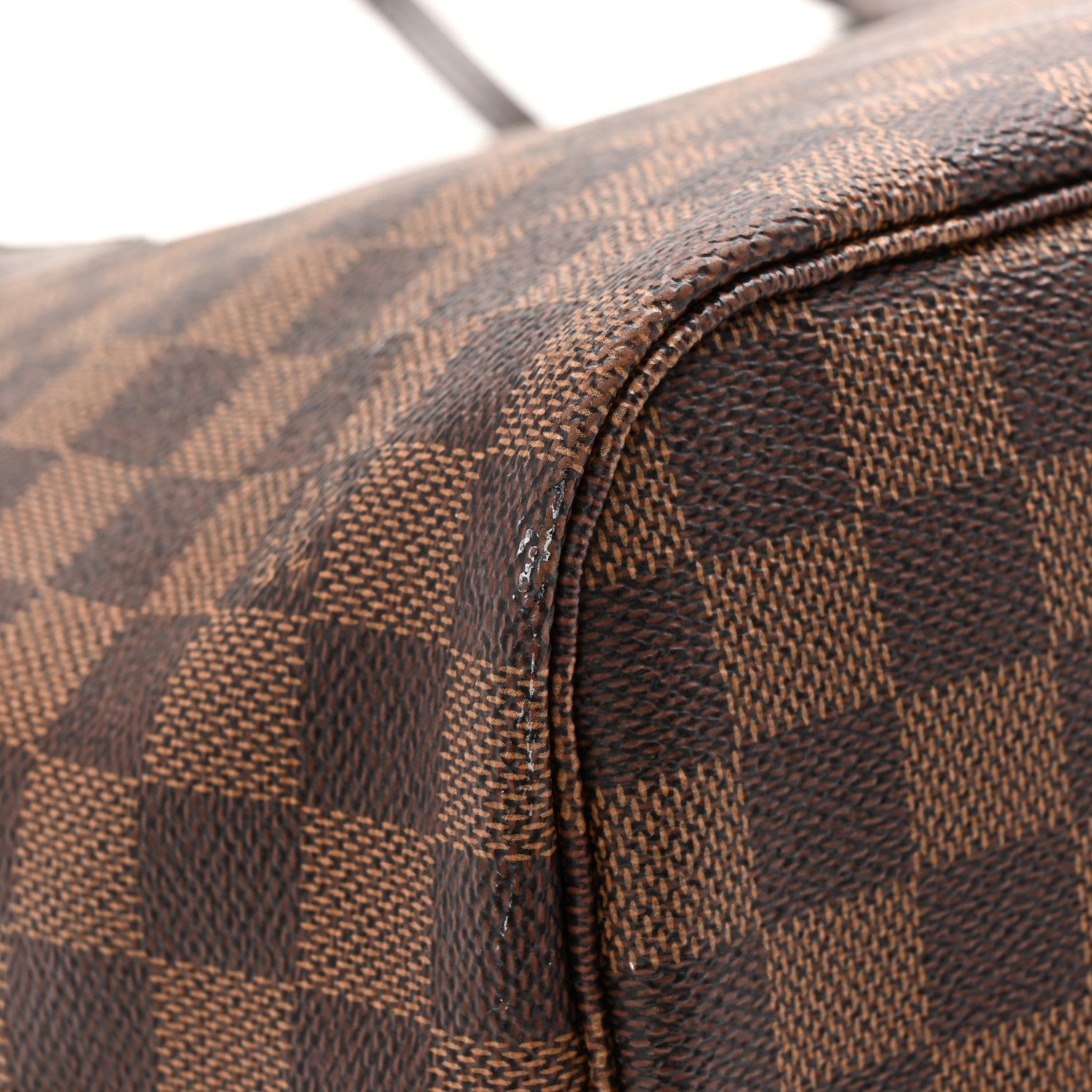 Louis Vuitton Damier Ebene Neo Neverfull MM Rose Ballerine 12 of 14