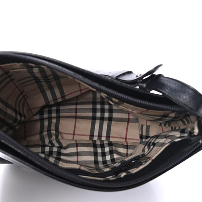Burberry Calfskin Bucket Shoulder Bag Black 4 of 4