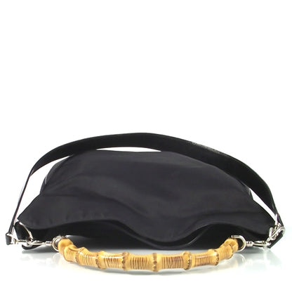 Gucci Nylon Bamboo Top Handle Tote 4 of 8