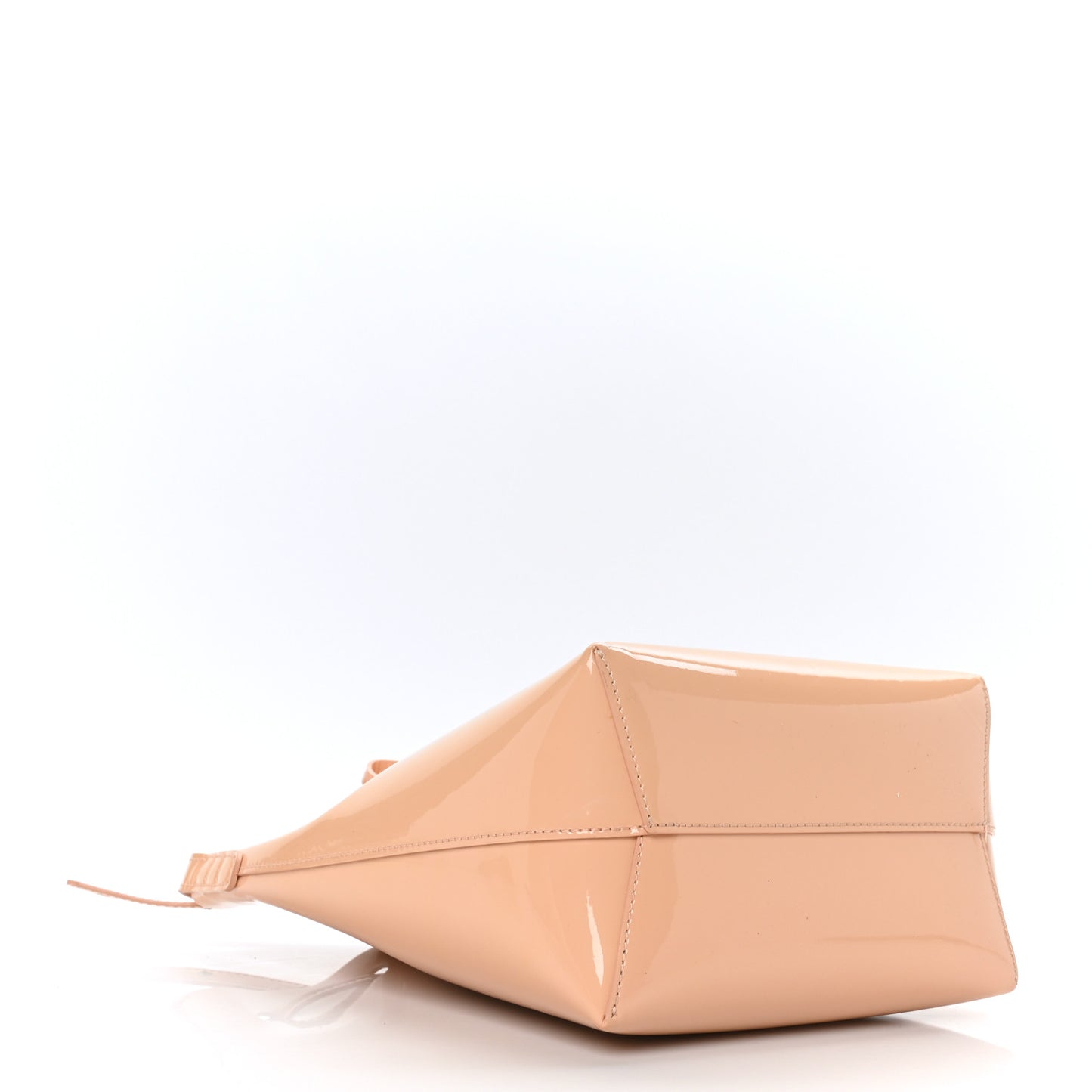 Patent Calfskin Bucket Rosa