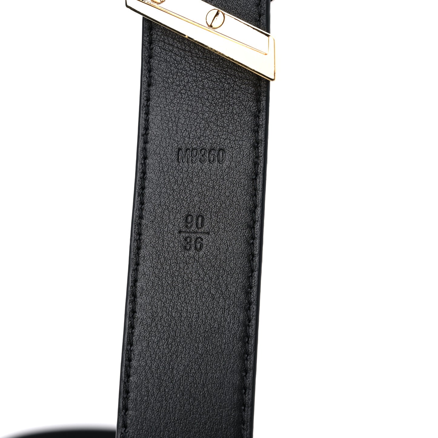 Epi 30mm LV Twist Belt 90 36 Black