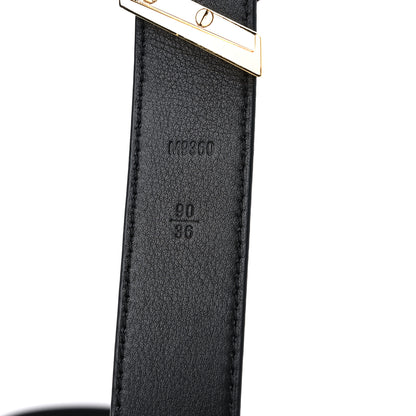 Louis Vuitton Epi 30mm LV Twist Belt 90 36 Black 5 of 6