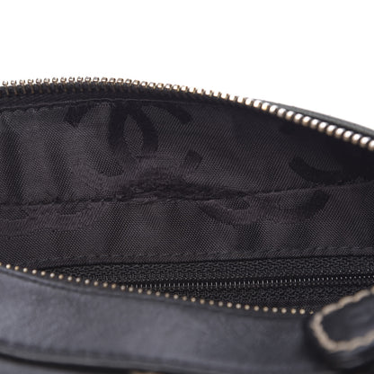 Chanel Calfskin Wild Stitch Hobo Black 15 of 15