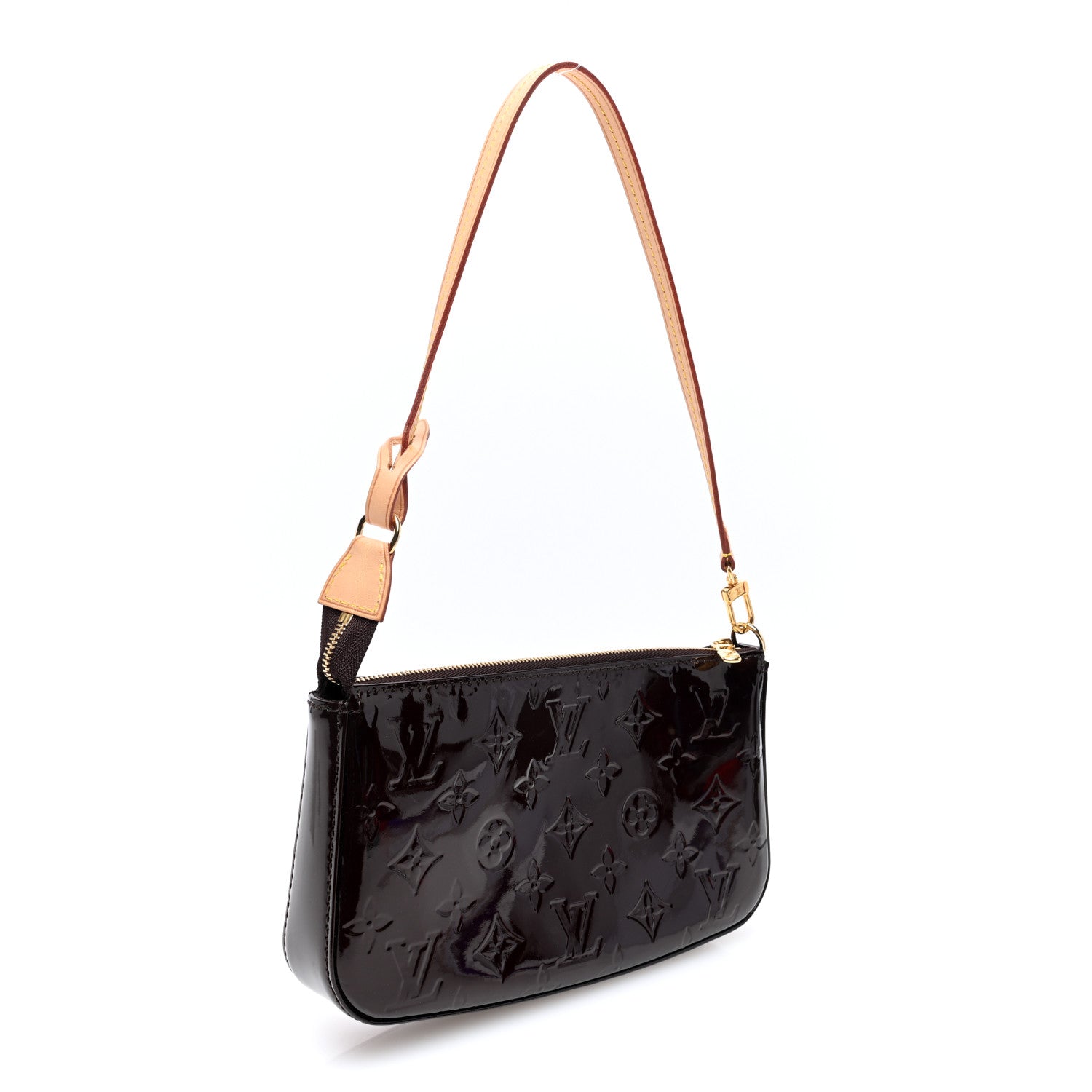 Louis Vuitton Vernis Pochette Accessories NM Amarante 3 of 8