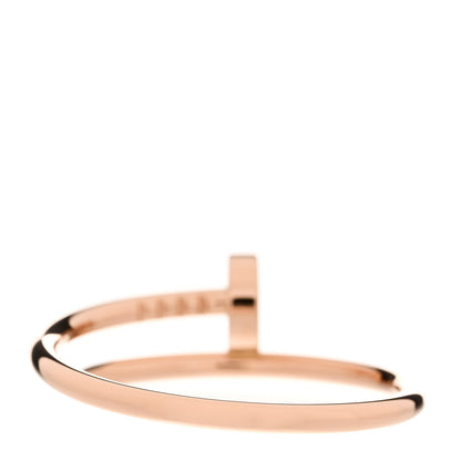 Cartier 18K Pink Gold Small Juste Un Clou Ring 60 9 3 of 4