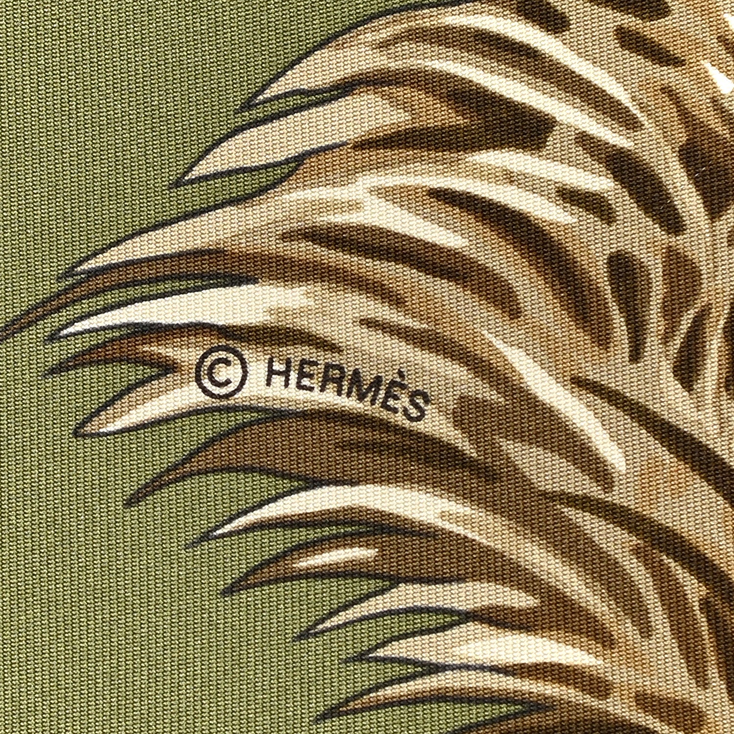 Hermes Silk Guepards Scarf 90 4 of 6