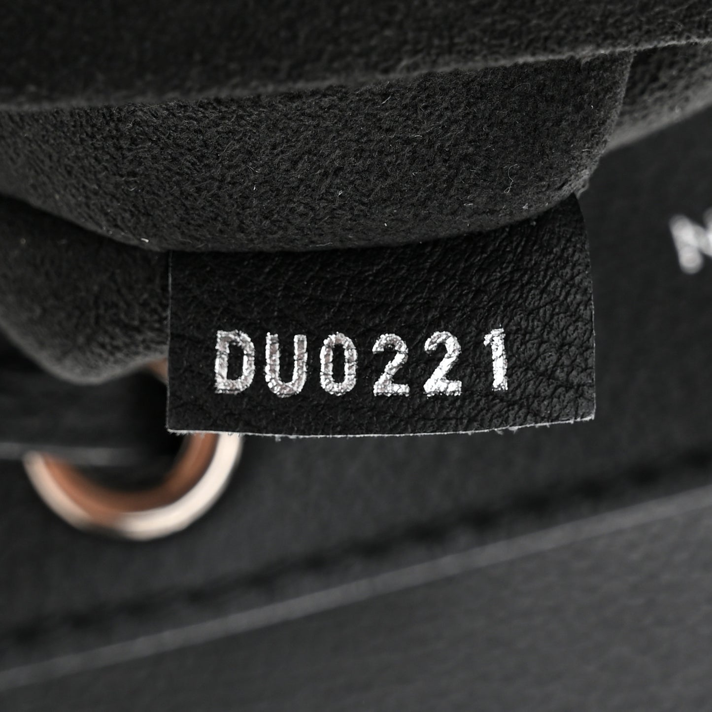 Calfskin Lockme Backpack Black