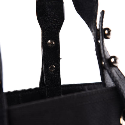 Chanel Coated Canvas Large Paris Biarritz Tote Black 17 of 17