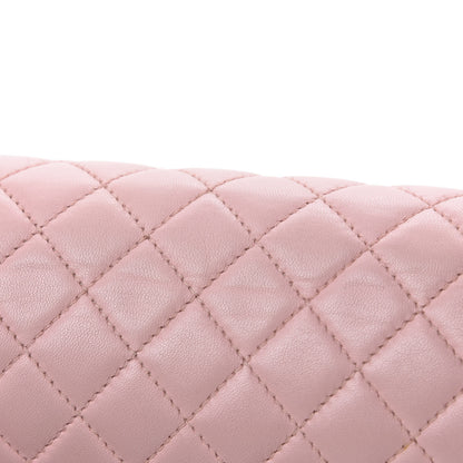 Chanel Lambskin Quilted Medium Boy Flap Light Pink 9 of 17