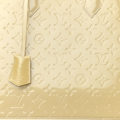 Louis Vuitton Vernis Alma GM Blanc Corail 8 of 13