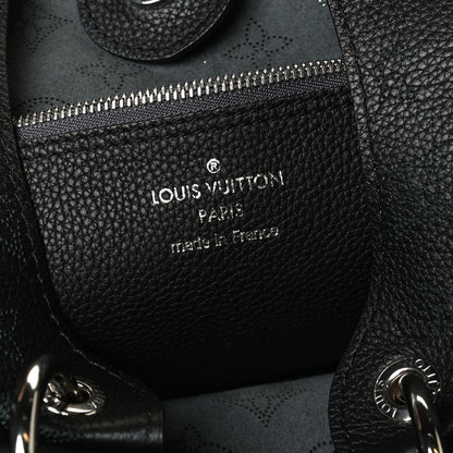 Louis Vuitton Mahina Beaubourg Hobo MM Black 6 of 10