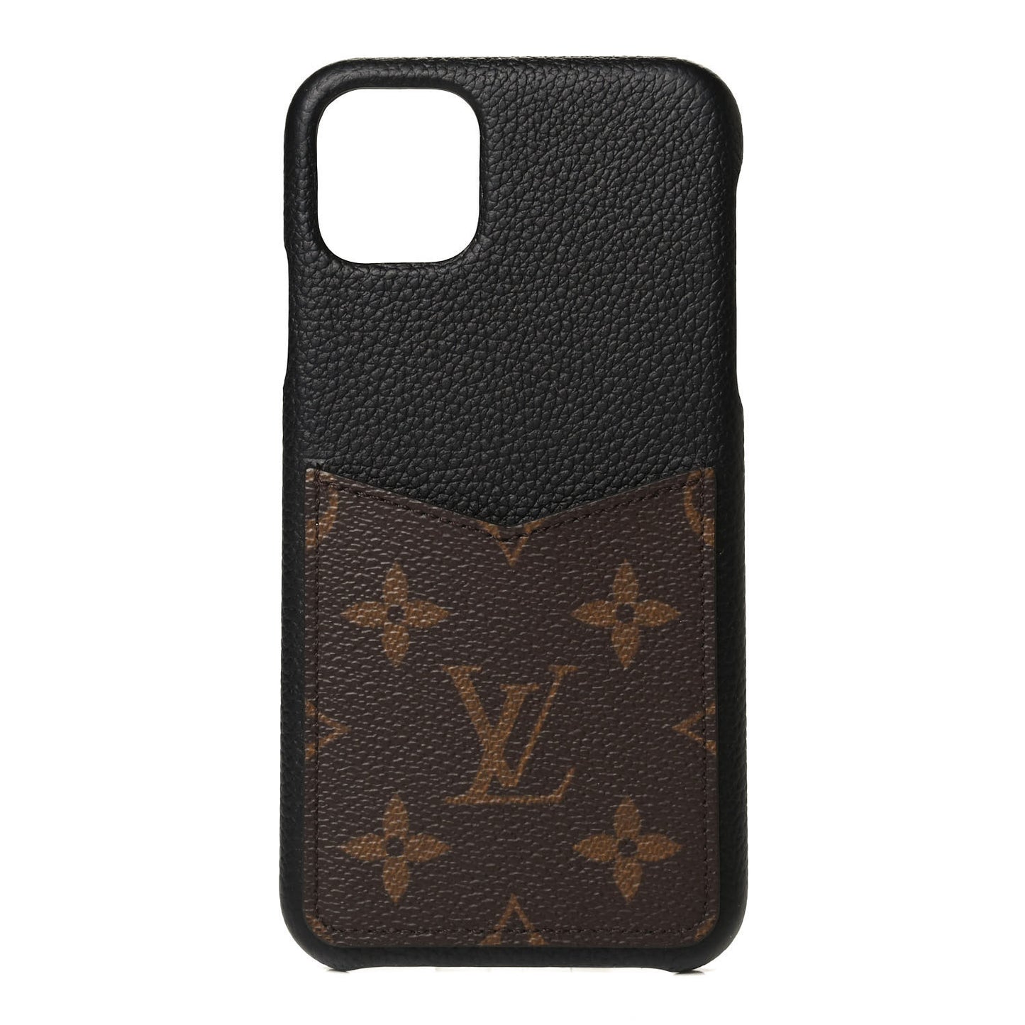 Monogram iPhone 11 Pro Max Bumper Black