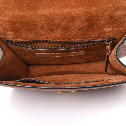 Valentino Garavani Pebbled Calfskin Rockstud Rolling Small Glam Lock Flap Light Cuir 7 of 11