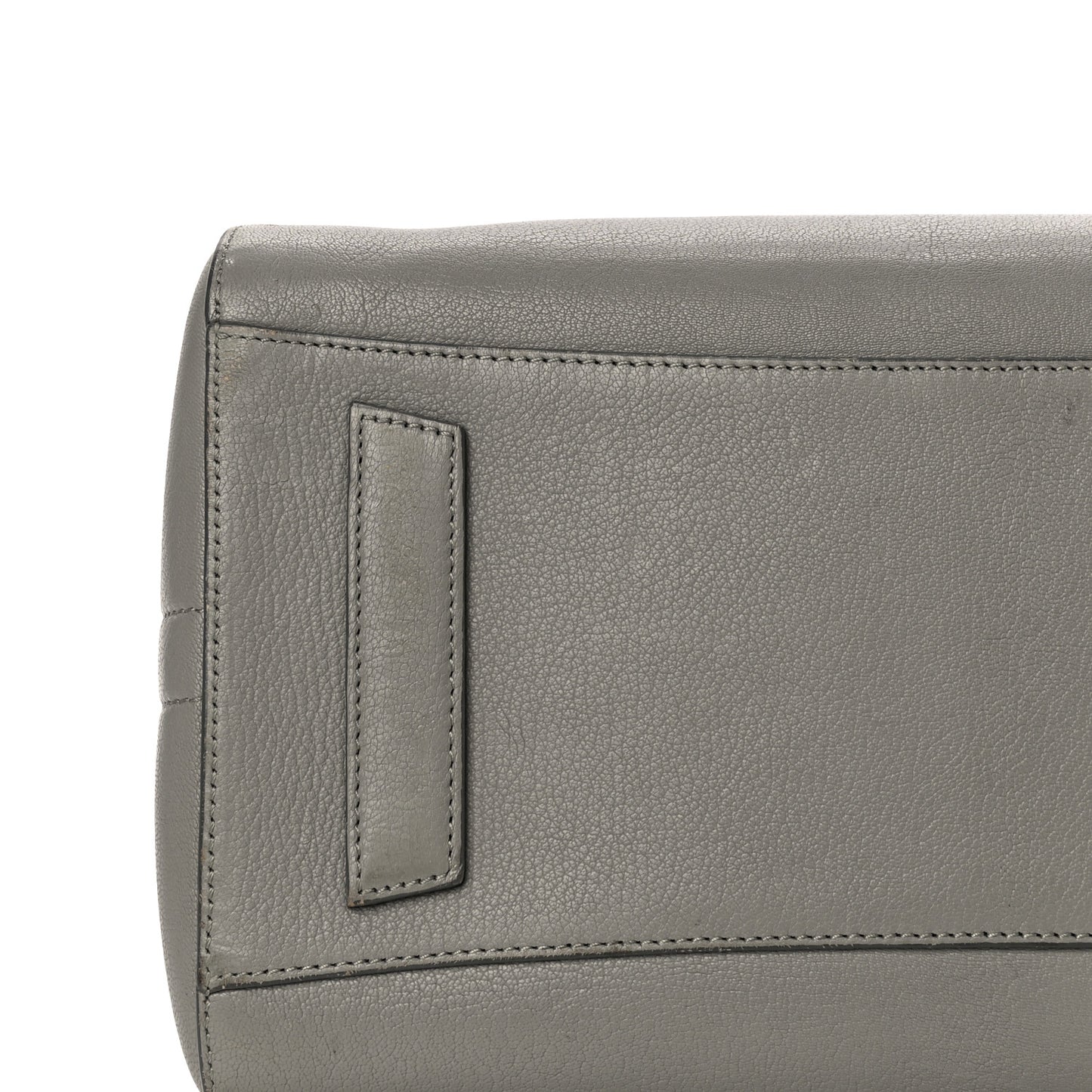 Sugar Goatskin Medium Antigona Pearl Grey