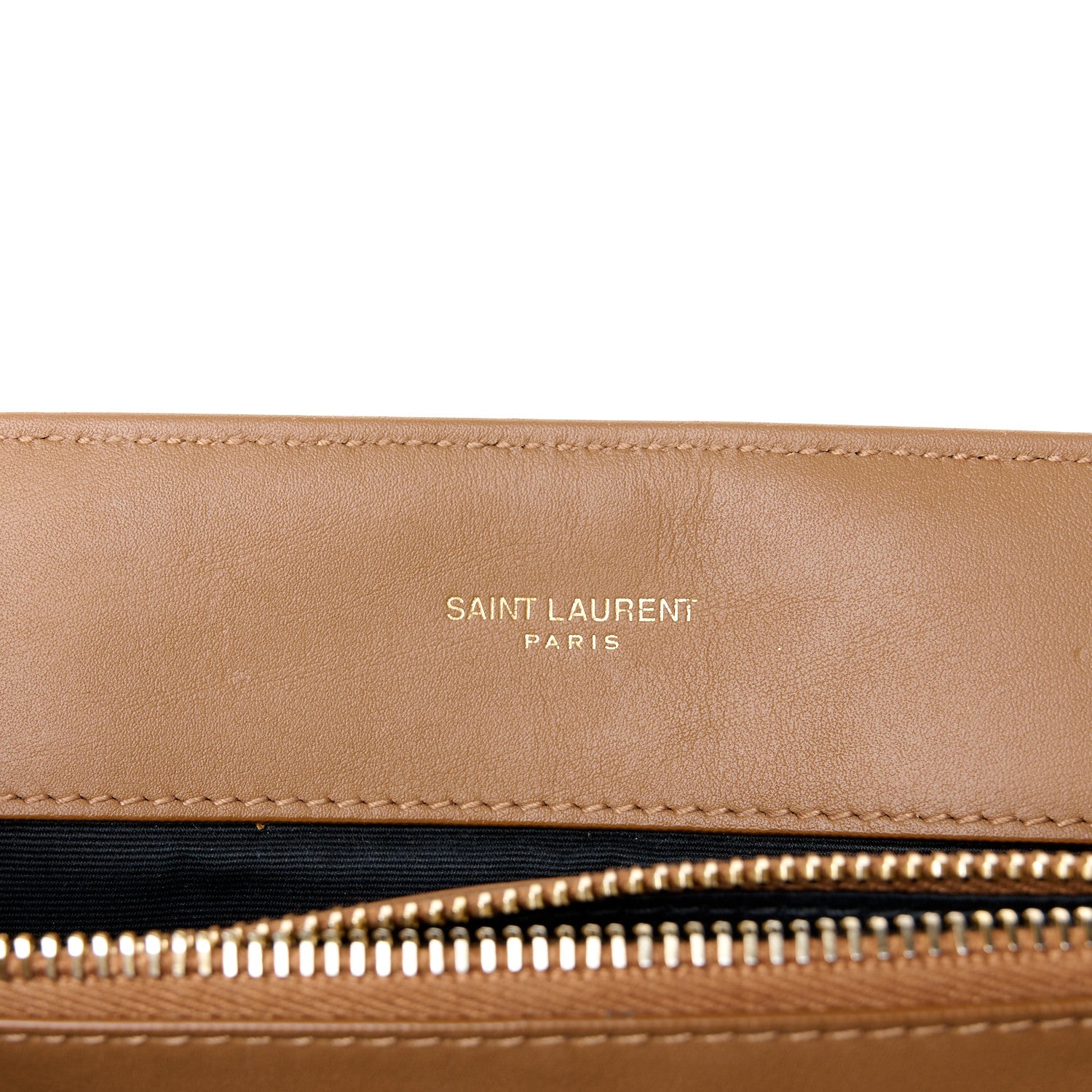 Saint Laurent Suede Y Quilted Monogram Medium Loulou Chain Satchel Cinnamon 6 of 11