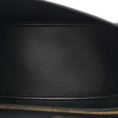 Balenciaga Shiny Box Calfskin Small Hourglass Top Handle Bag Black 5 of 12