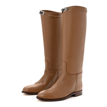 Hermes Swift Kelly Jumping Boots 37 4 of 9