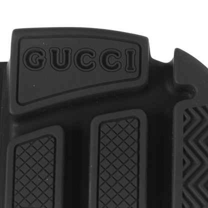 Gucci Magnum Calfskin Nappa Samoa Womens Horsebit Platform Chunky Lug Sole 40mm Loafers 39.5 Black 7 of 9