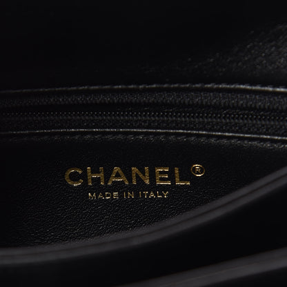 Chanel Lambskin Quilted Small Trendy CC Dual Handle Flap Bag Black 6 of 10