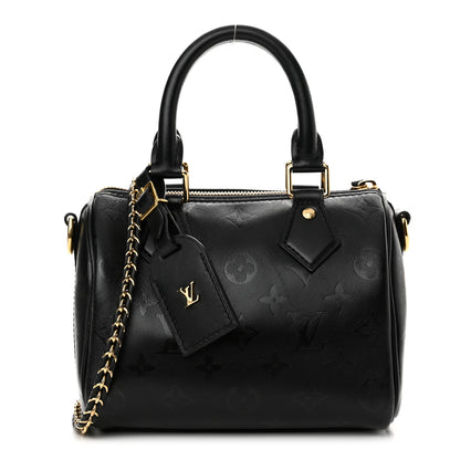 Louis Vuitton Monogram Ink Speedy BB Black 1 of 10