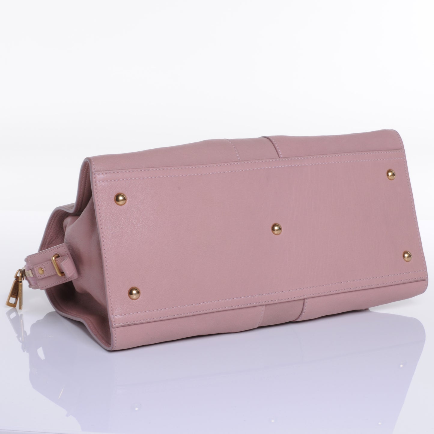 Leather Medium Cabas Chyc Pink