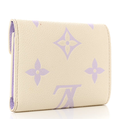 Louis Vuitton Empreinte Monogram Giant Victorine Wallet Latte Bubble Tea 3 of 8