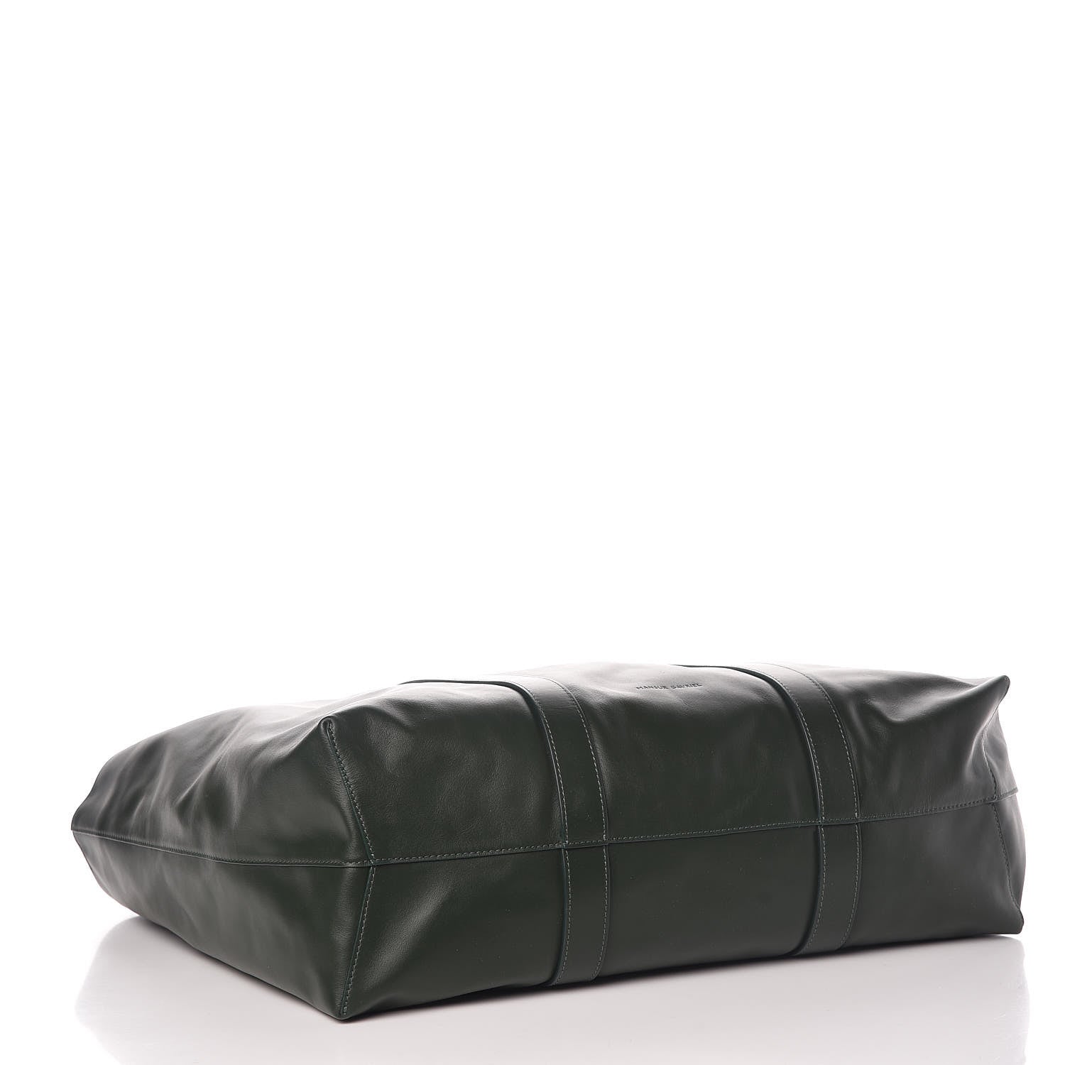 Mansur Gavriel Calfskin East West Shopping Tote Moss 4 of 8