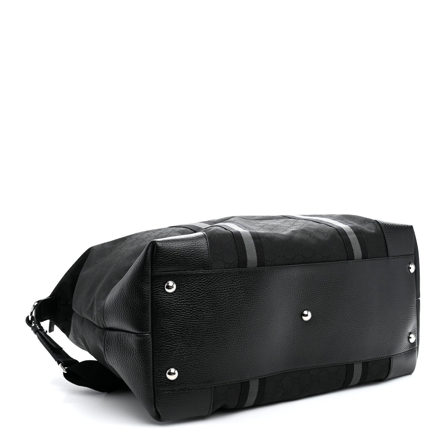 Gucci Nylon Monogram XL Duffle Bag Black 3 of 9