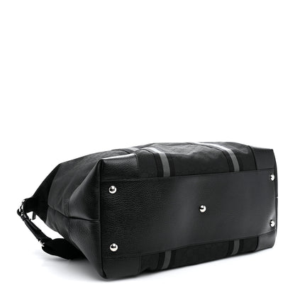 Gucci Nylon Monogram XL Duffle Bag Black 3 of 9
