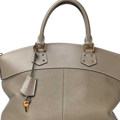 Louis Vuitton Suhali Lockit MM Greige 8 of 16
