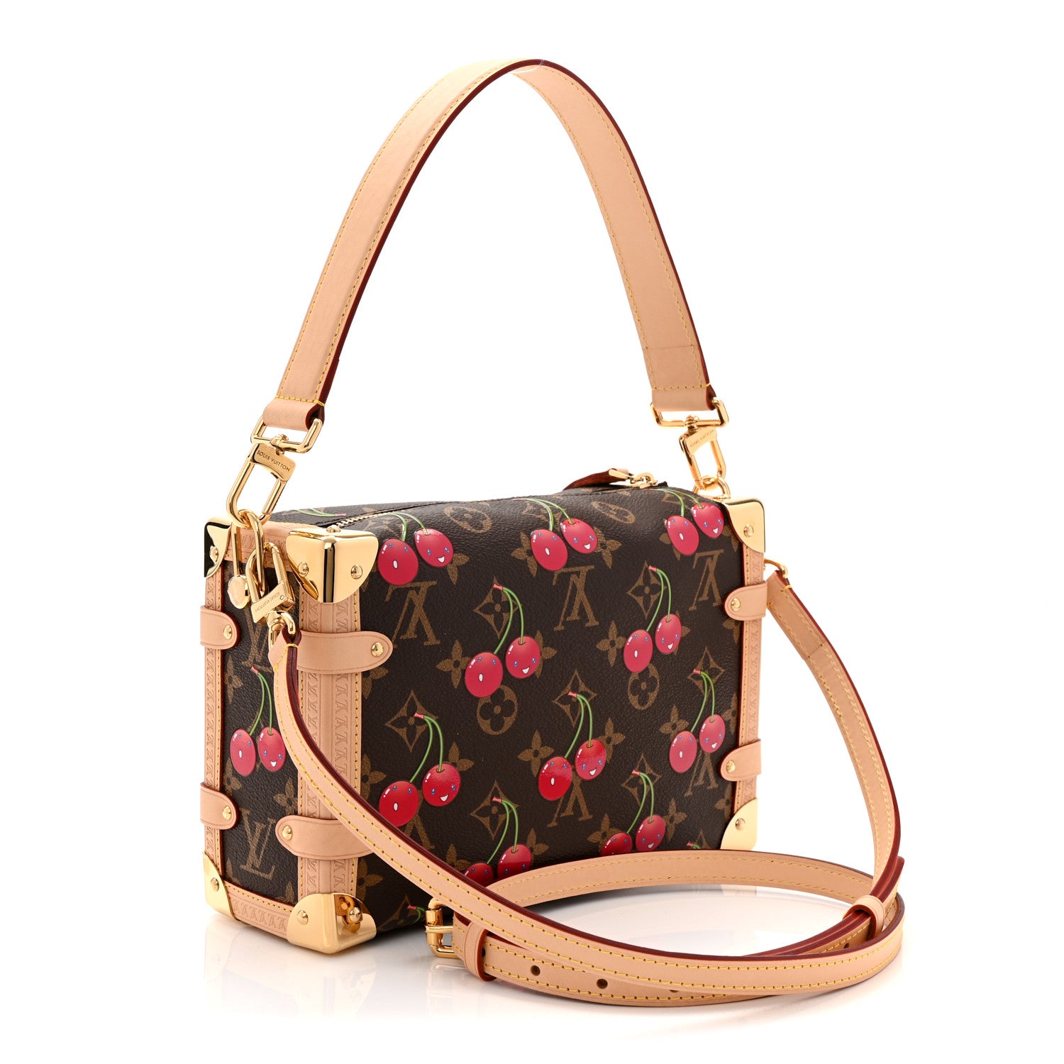 Louis Vuitton LV X TM Monogram Cerises Side Trunk MM 3 of 10